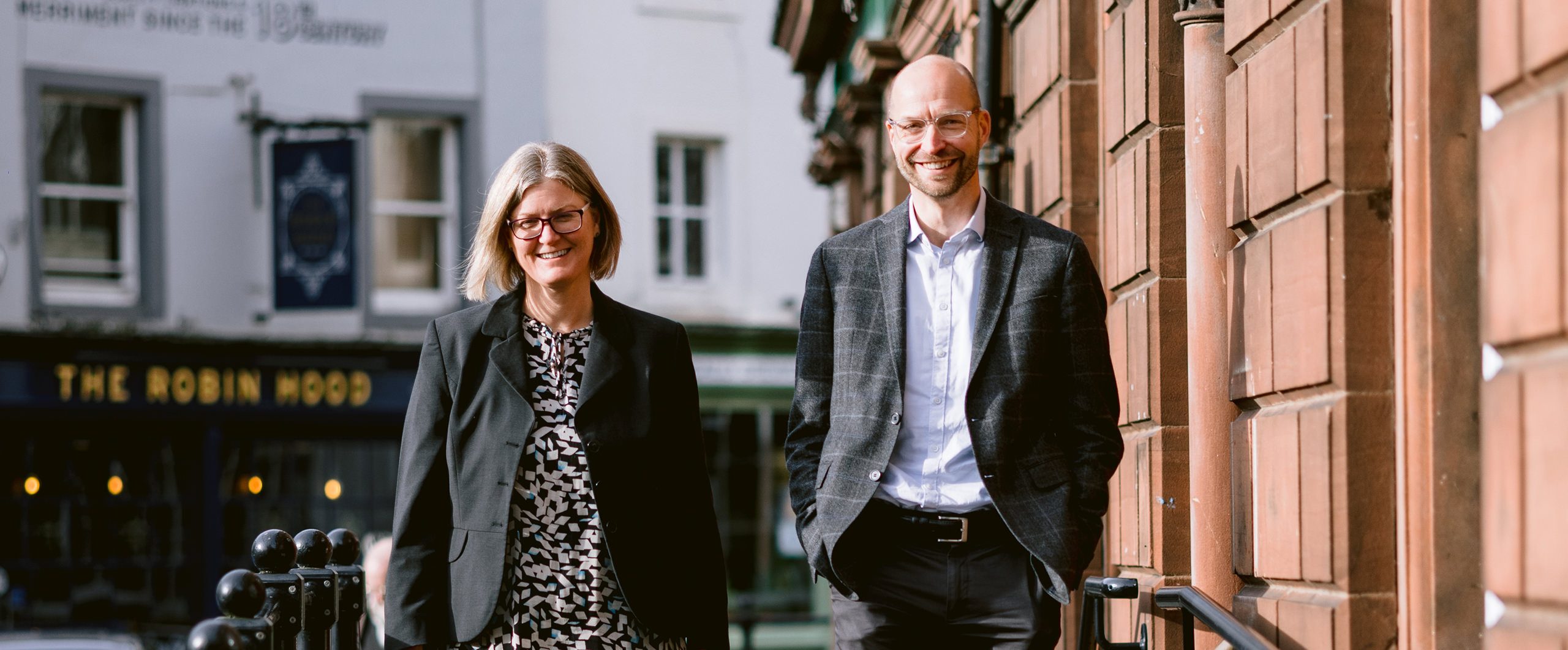 Elspeth and Zack, Penrith Building Society